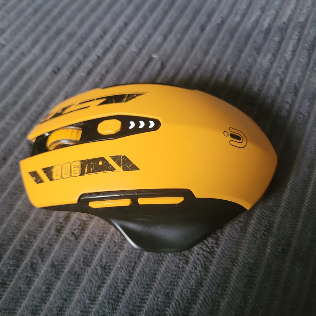 Yellow Wireless Mouse — photo 3