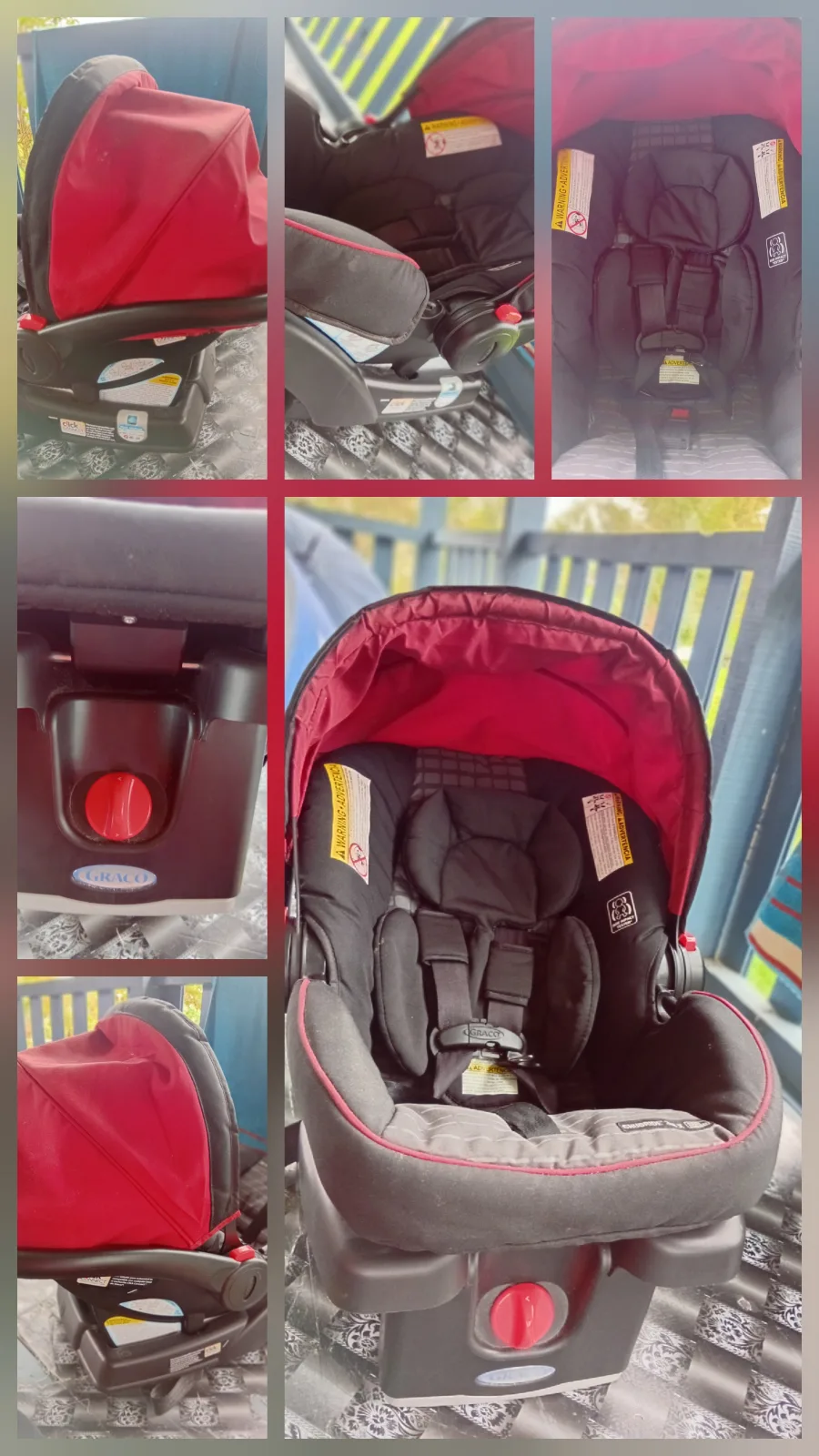 Graco brand car seat — photo 1