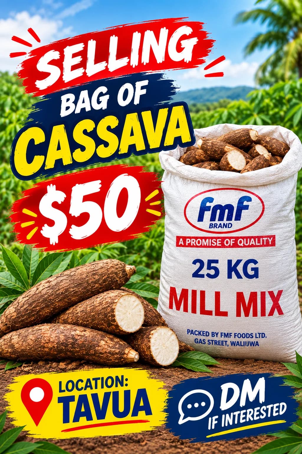 Selling Cassava — photo 1