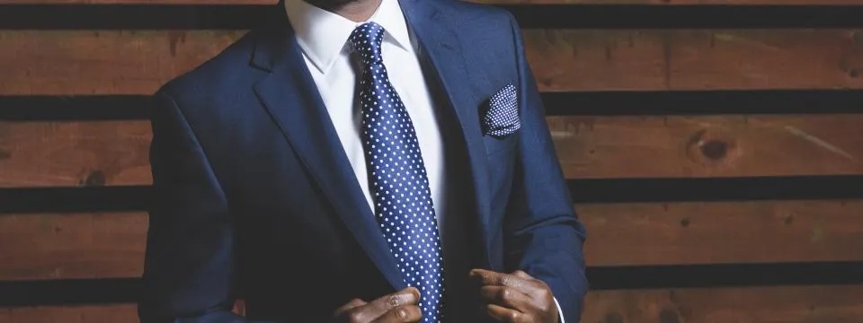Navy suit jacket, size 40R
