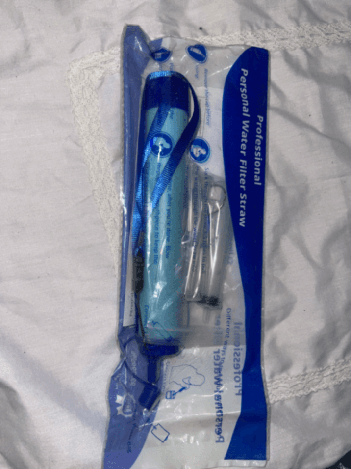 Water Filter Straw — photo 1