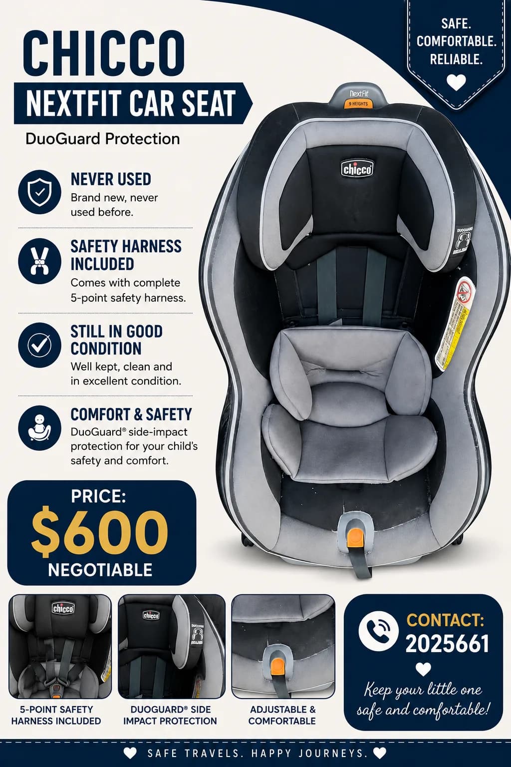 Baby car seat — photo 1