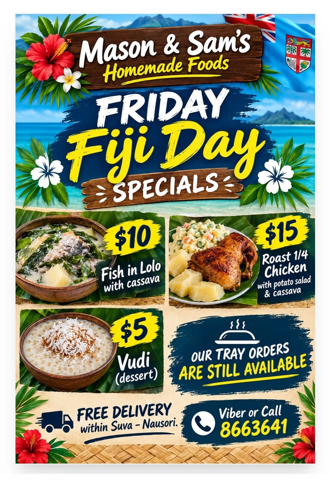 Selling Food Packs for Fiji Day — photo 1