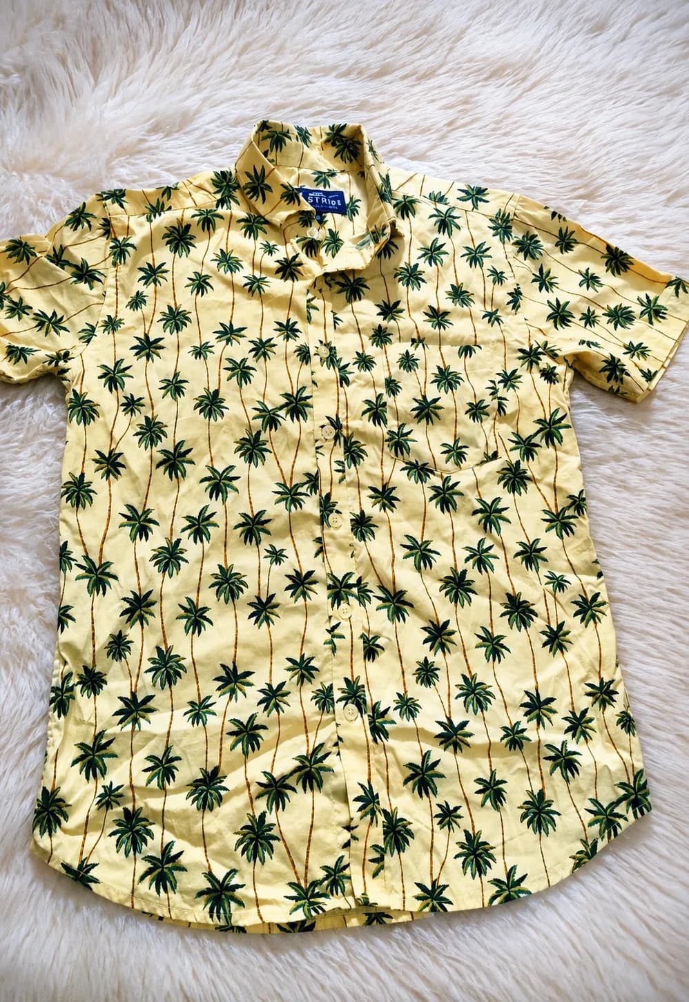 Size XS tropical print shirt — photo 1